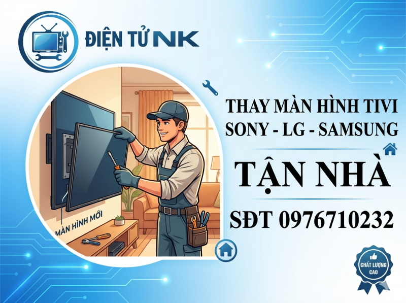 thay màn hình tivi tận nhà