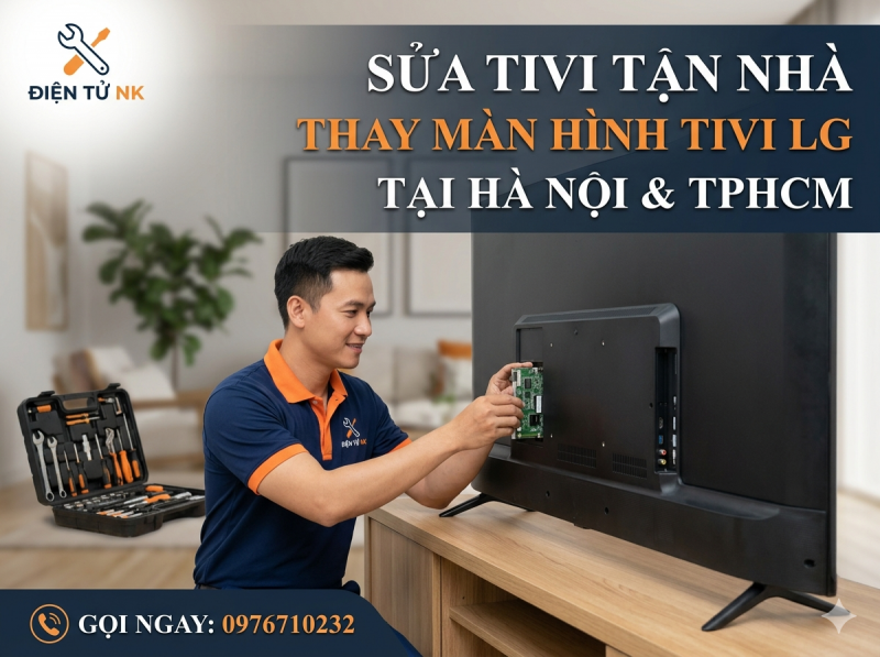 Sửa Tivi Tại Nhà Thay Màn Hình Tivi LG Tận Nhà Tại Hà Nội